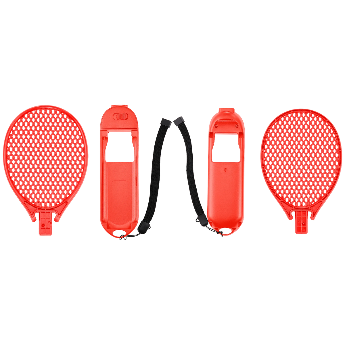 Tennisracket-houder rood voor Nintendo Switch 2 Joy-Con