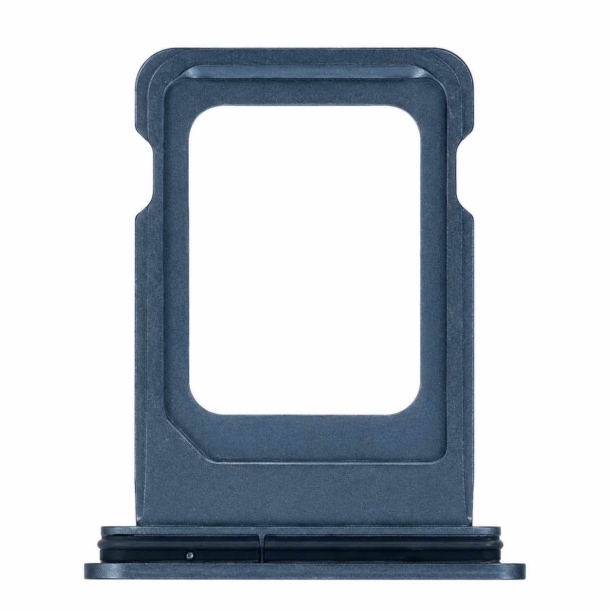Simkaarthouder voor iPhone 12 Pro en 12 Pro Max blauw