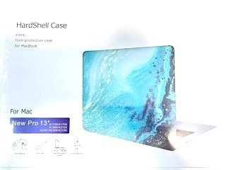 Hard bescherm case MacBook Pro 13-inch A1708 blauw