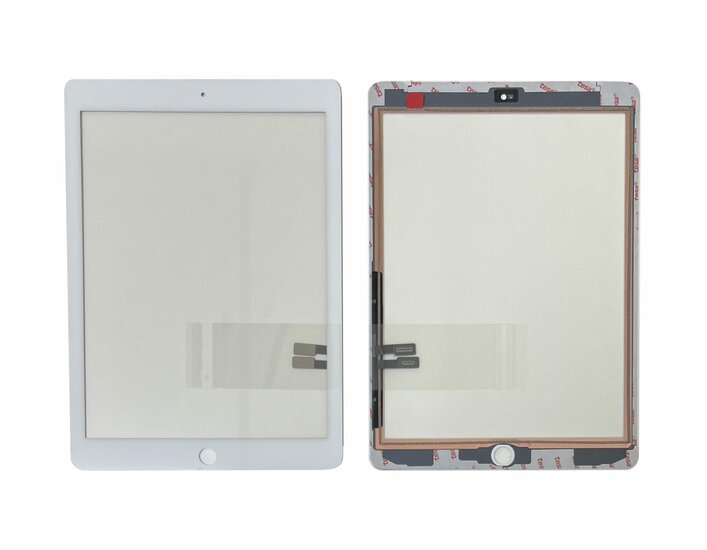 Premium digitizer / Touchscreen voor iPad 6 (2018) incl. hoogwaardig Tesa tape - Wit