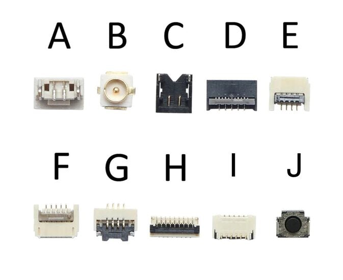 Nintendo Switch moederbord reparatie space parts connector