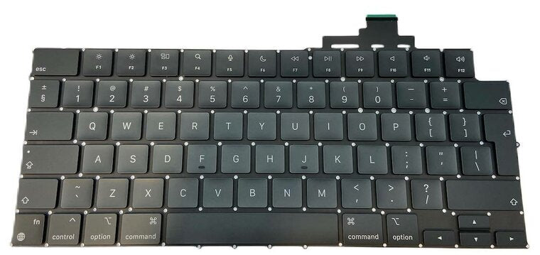 Keyboard / toetsenbord EU voor MacBook Air A2681 | A3113 | A3114 | A2941 | A3448| A3449| A3241 | A3240