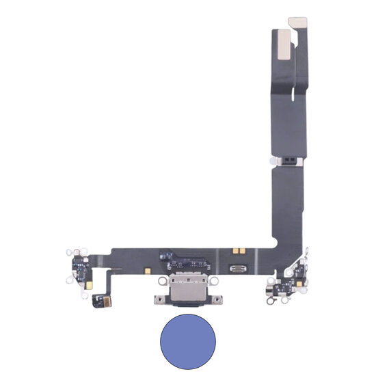 Dock connector oplaadpoort voor iPhone 16 Plus ultramarijn