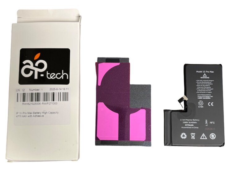 Premium accu voor iPhone 15 Pro Max