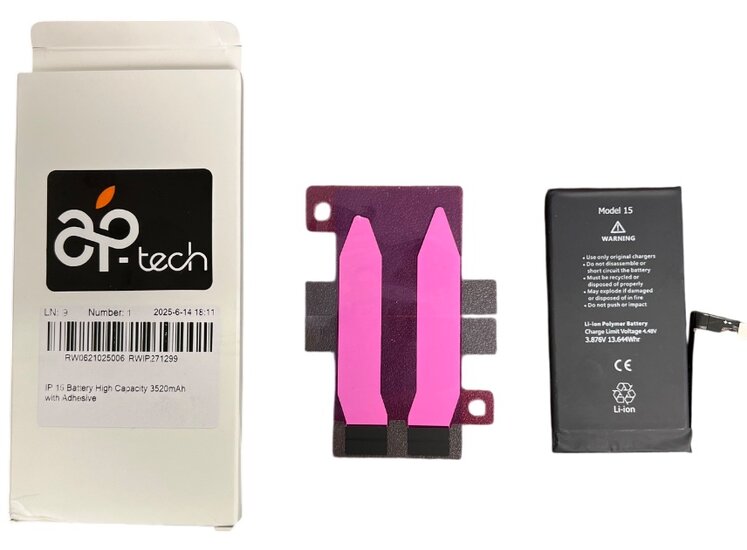 Premium accu voor iPhone 15