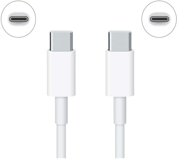 Refurbished originele USB-C naar USB-C kabel voor iPhones en iPads 1 meter