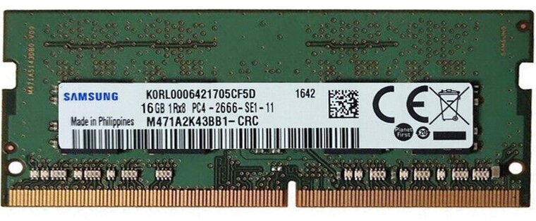 16GB RAM geheugen 2666Mhz DDR4 voor Apple iMac A1419, A2115 en A2116 jaar 2019 t/m 2020