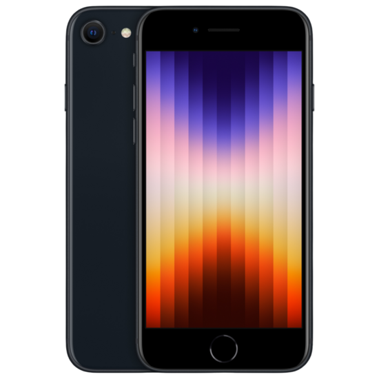 iPhone SE 2022 | 3de generatie | 64GB | Middernacht | A-Grade | open box 95% batterij