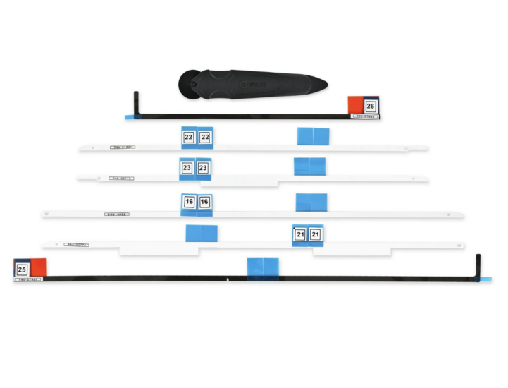 Adhesive / plakstrips + snijmes voor Apple iMac 27-inch A1419 | A2115