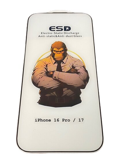 Gehard glas screenprotector voor iPhone 16 Pro en 17