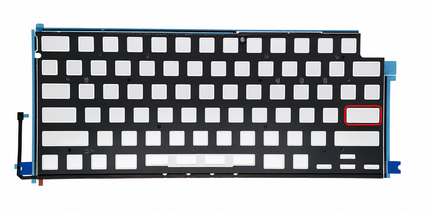 Toetsenbord verlichting US voor MacBook Air 15" M3 A3114