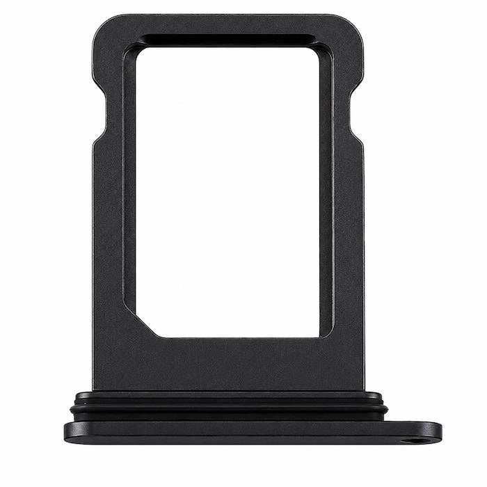Simkaarthouder voor iPhone 12 mini en 13 mini zwart