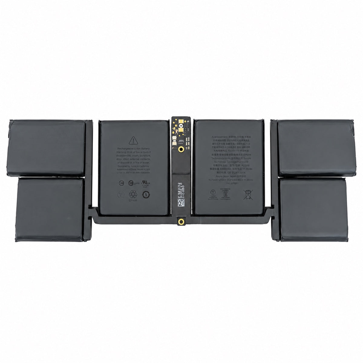 Accu / batterij A2527 voor Apple MacBook Pro Retina 16-inch A2485 en A2780 origineel gebruikt