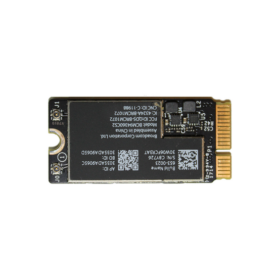 Airport wifi / Bluetooth kaart voor Apple MacBook Air A1465 en A1466 (medio 2013 t/m 2017)