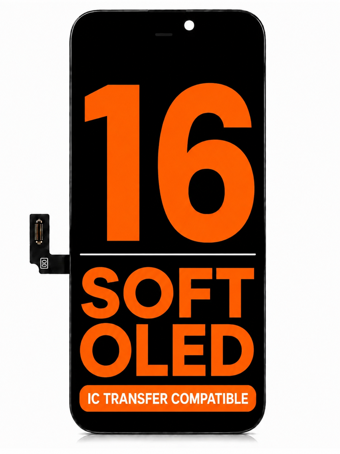 Premium Soft OLED scherm voor iPhone 16