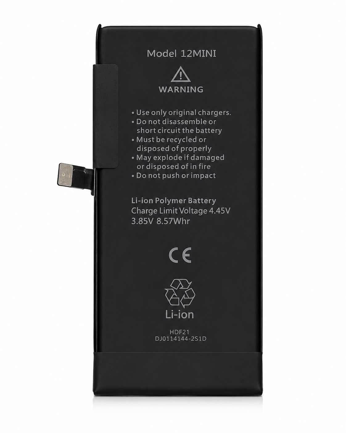 Premium accu met behoud batterijconditie voor iPhone 12 mini
