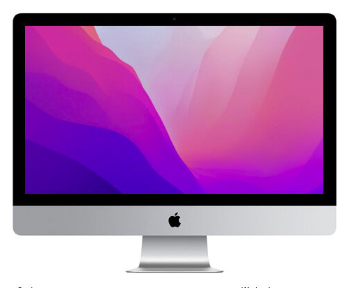 Refurbished Apple iMac 21,5-inch Late 2015 - 3.1Ghz i5, 8GB RAM en 500GB SSD Monterey