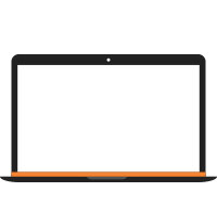 Bezel met logo vervanging voor de Apple MacBook Air 13-inch A1932 (2018-2019)