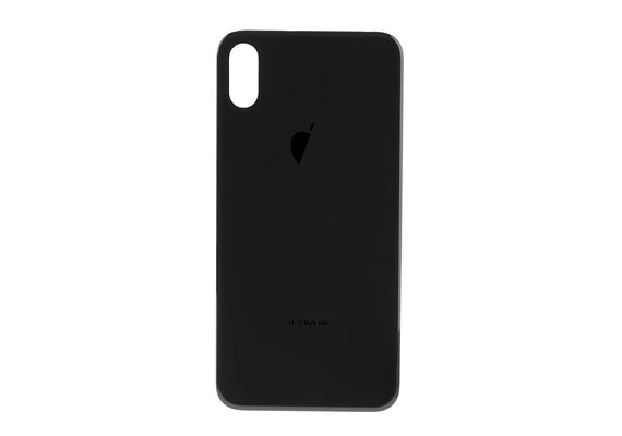 Glazen achterkant / back cover glas voor Apple iPhone X Space Grey