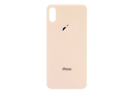 Glazen achterkant / back cover glas voor Apple iPhone XS Ros&eacute; Gold