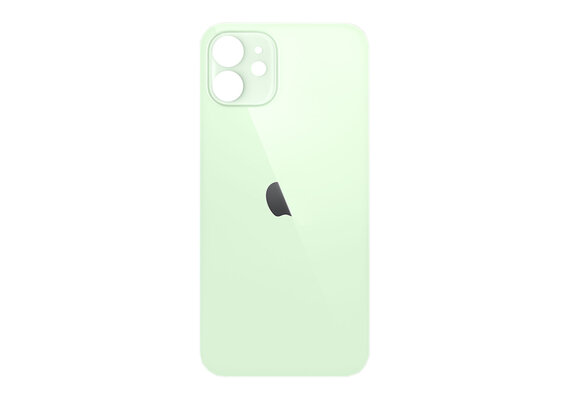 B2B only: Glazen achterkant / back cover glas voor iPhone 12 Groen