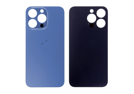 B2B only: Glazen achterkant / back cover glas voor iPhone 13 Pro Sierra Blauw