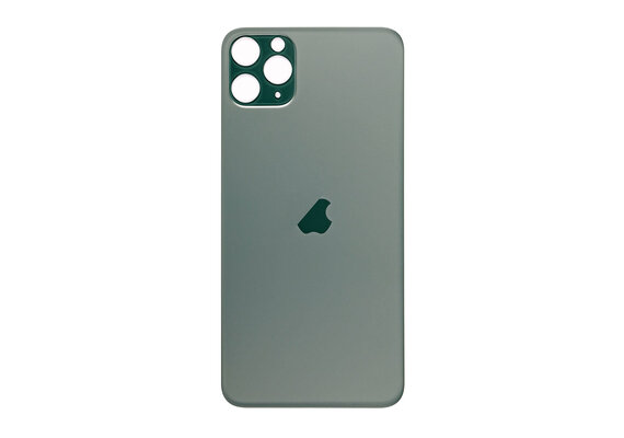 Glazen achterkant / back cover glas voor Apple iPhone 11 Pro Max Midnight Green