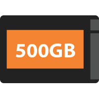 500GB SSD upgrade / vervanging  voor Apple Mac mini A1347