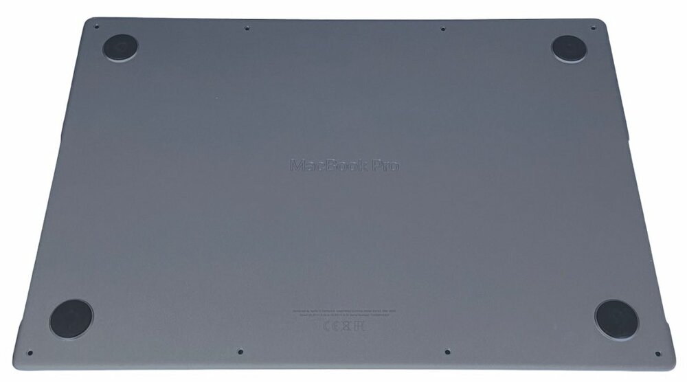 Bottom case / onderplaat space grey voor MacBook Pro Retina 14-inch A2442