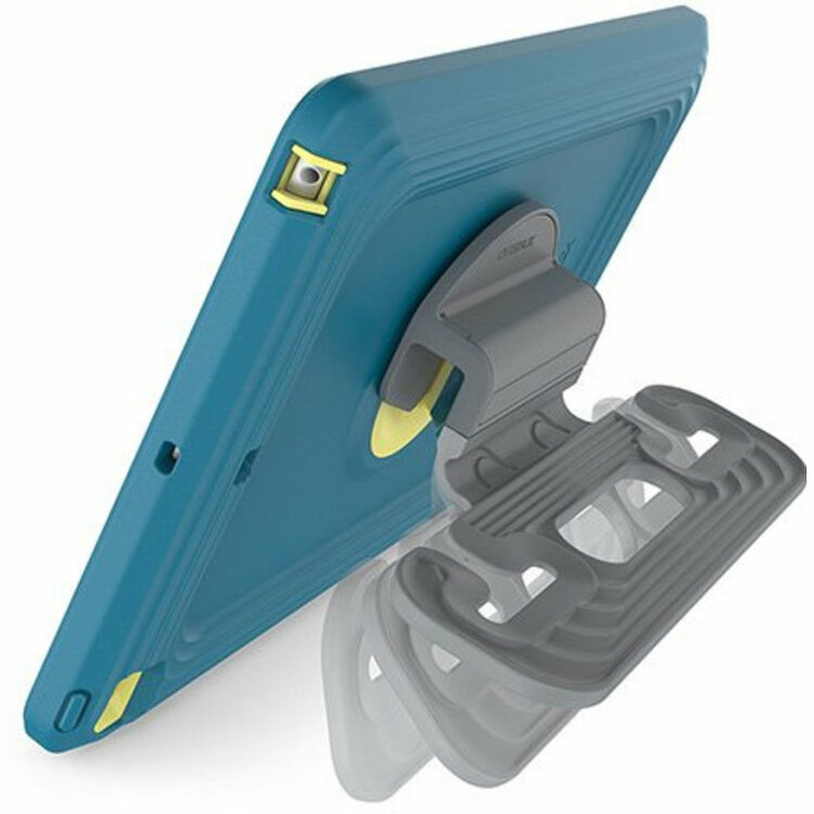 OtterBox EZGrab Galaxy Runner Blue case voor iPad 7 8 en 9 (2019) (2020) (2021) 10.2