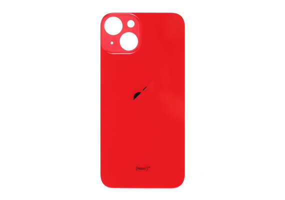 B2B only - Achterkant back cover glas voor Apple iPhone 14 (Product) Red