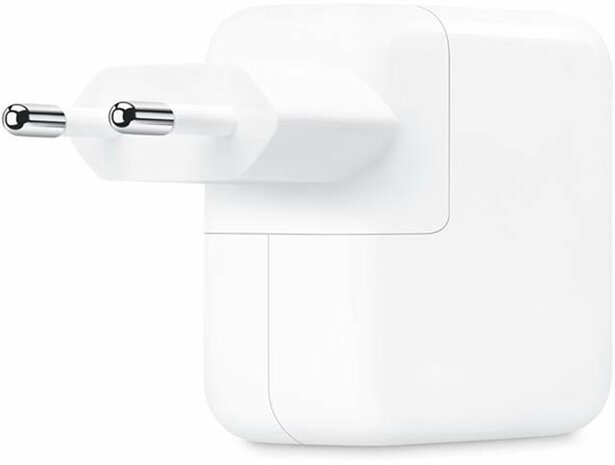  35W USB-C oplader met twee USB‑C poorten voor iPhone | iPad | Watch | AirPods