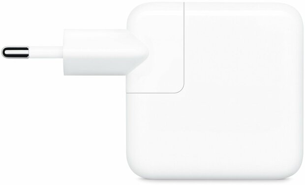  35W USB-C oplader met twee USB‑C poorten voor iPhone | iPad | Watch | AirPods