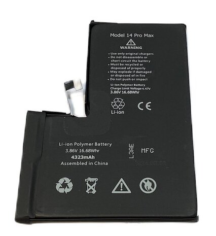 Premium  accu / batterij voor de iPhone 14 Pro Max