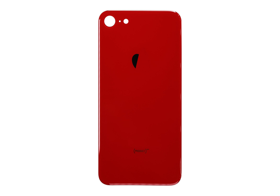 Glazen achterkant / back cover glas voor Apple iPhone 8 Rood