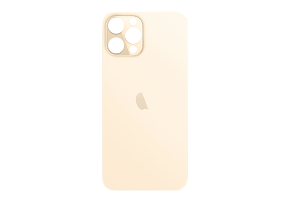 B2B only: Glazen achterkant / back cover glas voor Apple iPhone 12 Pro Max goud