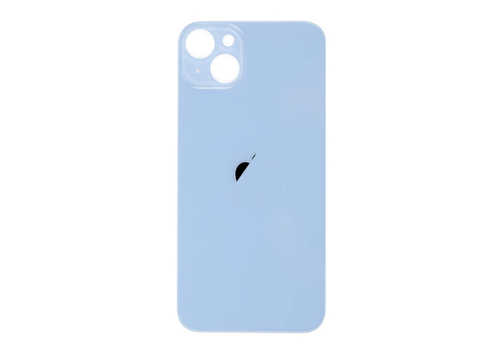 B2B only - Glazen achterkant / back cover glas voor Apple iPhone 14 Plus Blauw