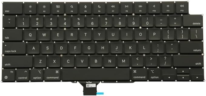 Keyboard / toetsenbord US voor Apple MacBook Pro Retina 14-inch A2779 en 16-inch A2780