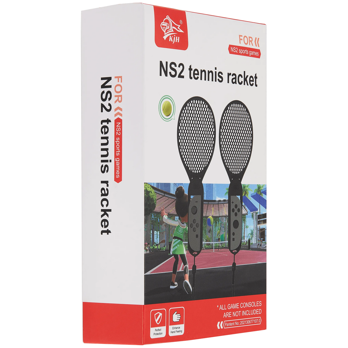 Tennisracket-houder blauw voor Nintendo Switch 2 Joy-Con