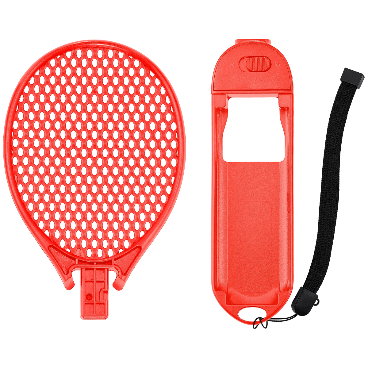 Tennisracket-houder rood voor Nintendo Switch 2 Joy-Con