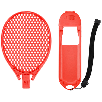 Tennisracket-houder rood voor Nintendo Switch 2 Joy-Con