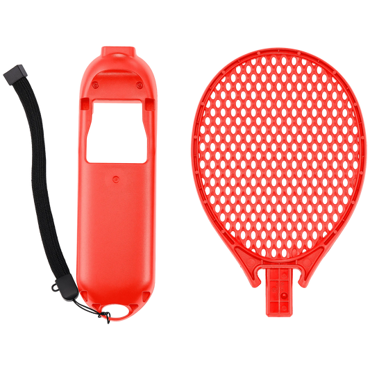 Tennisracket-houder rood voor Nintendo Switch 2 Joy-Con