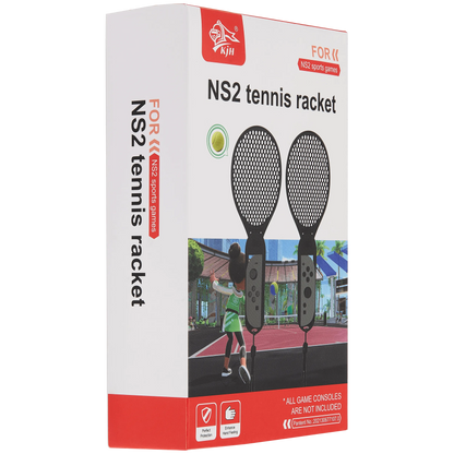 Tennisracket-houder rood voor Nintendo Switch 2 Joy-Con