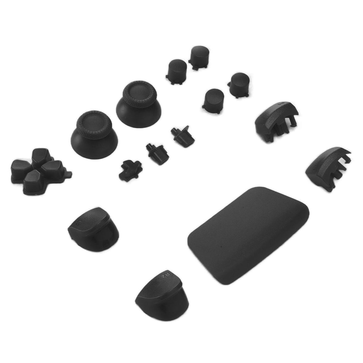 Knoppenset Midnight Black voor PS5 DualSense controller