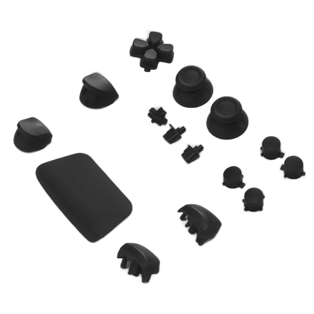 Knoppenset Midnight Black voor PS5 DualSense controller