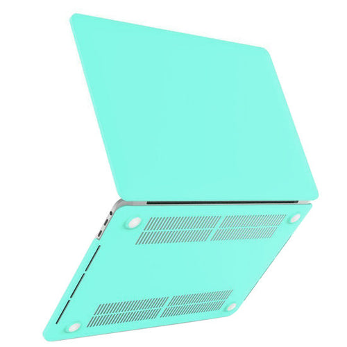 Hardshell case MacBook Pro 15-inch A1707 A1990 blauwgroen turkoois