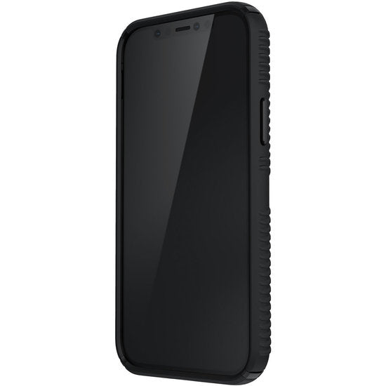 Speck Presidio Perfect-Clear Grips case voor iPhone 12 en 12 Pro zwart
