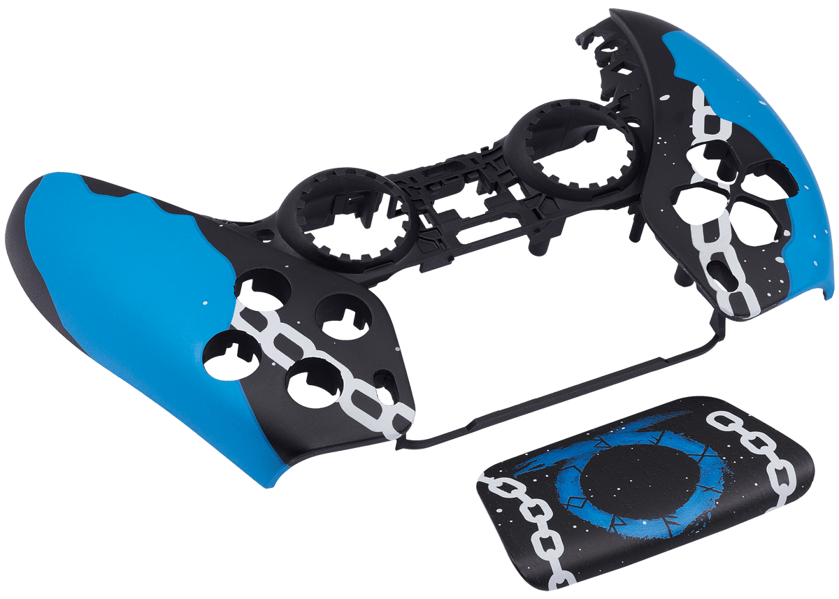Top faceplate PlayStation 5 met God of War-design