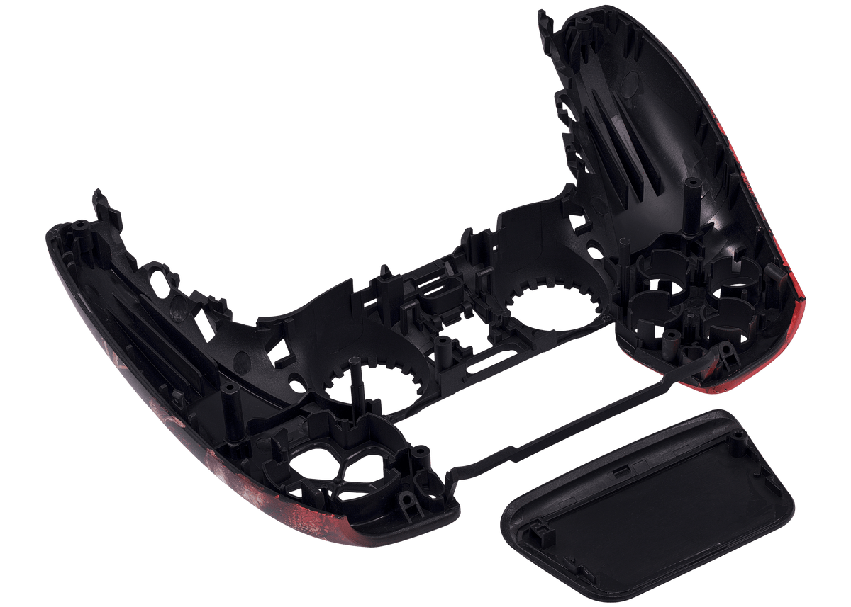 Top faceplate PlayStation 5 met rood Call of Duty-design