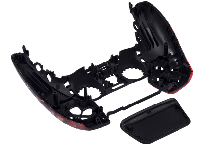 Top faceplate PlayStation 5 met rood Call of Duty-design